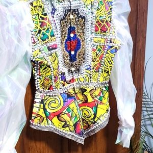Embellished fashion jacket